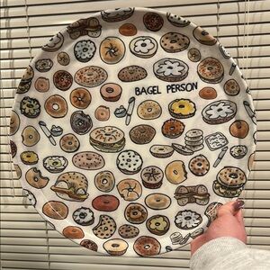 Bagel Person platter